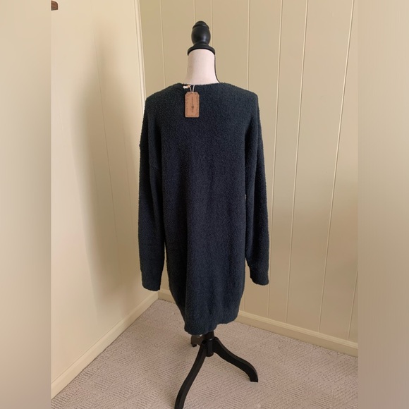 NATURAL LIFE Cozy Up Tunic Soft Fuzzy Casual Pockets Sweater Dress L - Picture 7 of 11